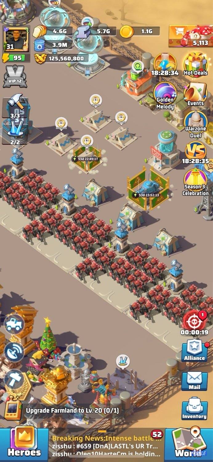 Last War Account حساب لاست وور7