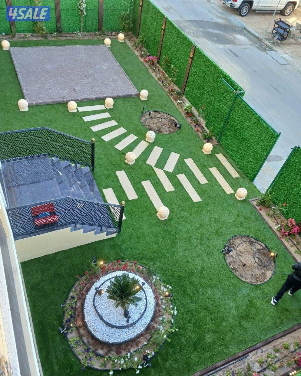 تنسيق حدائق ابو مبارك11