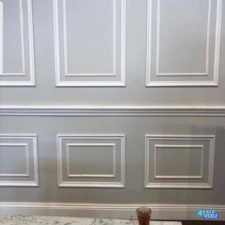 جبسم بورد مع باب خشب اكرديون ديكور أمريكى معلم باكستاني2