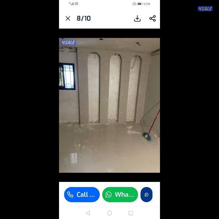 جبسم بورد مع باب خشب اكرديون ديكور أمريكى معلم باكستاني4