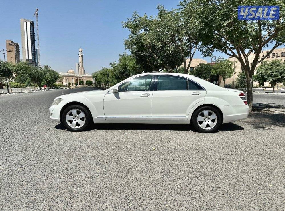 مرسيدس S350 - الموديل 2007 العداد: 242 ألف3