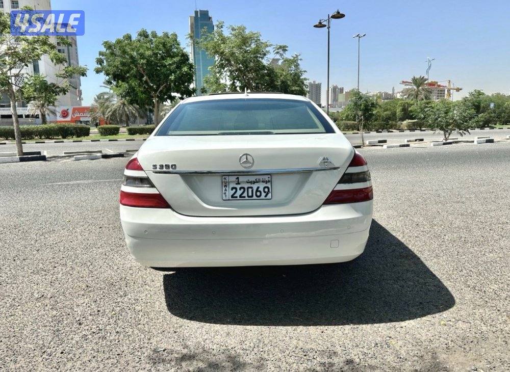 مرسيدس S350 - الموديل 2007 العداد: 242 ألف5
