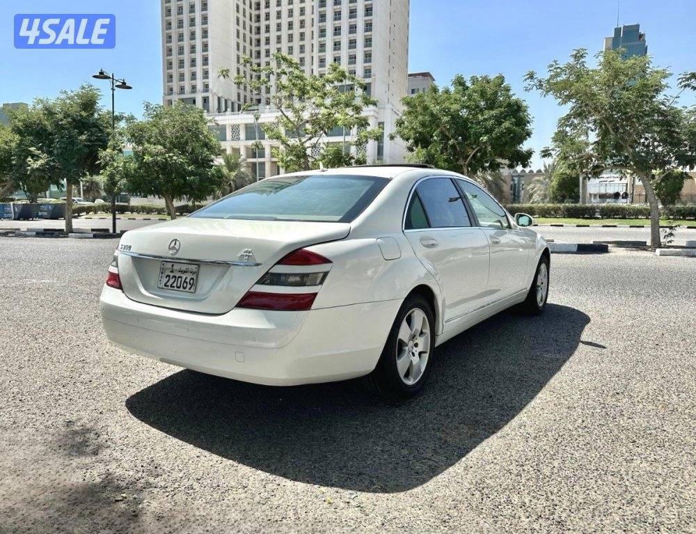 مرسيدس S350 - الموديل 2007 العداد: 242 ألف6