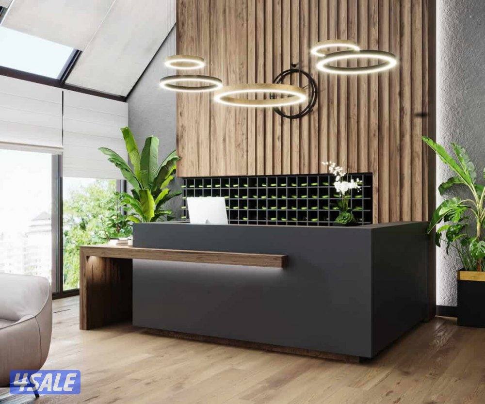 تصميم وتنفيذ كاونترات - بوثات - مكاتب استقبال4