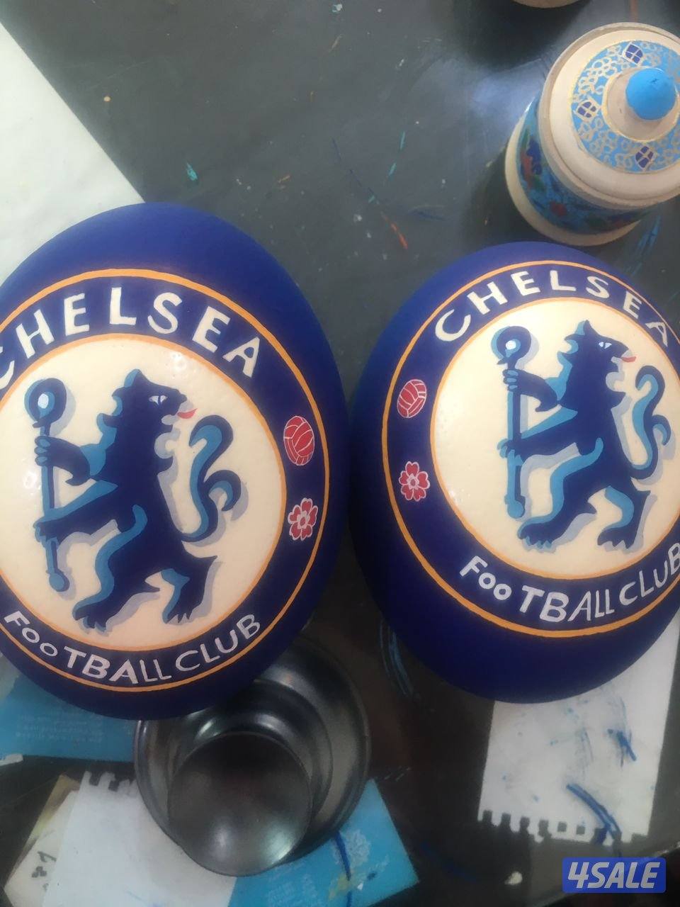 بیض نعام مرسوم و منقوش3