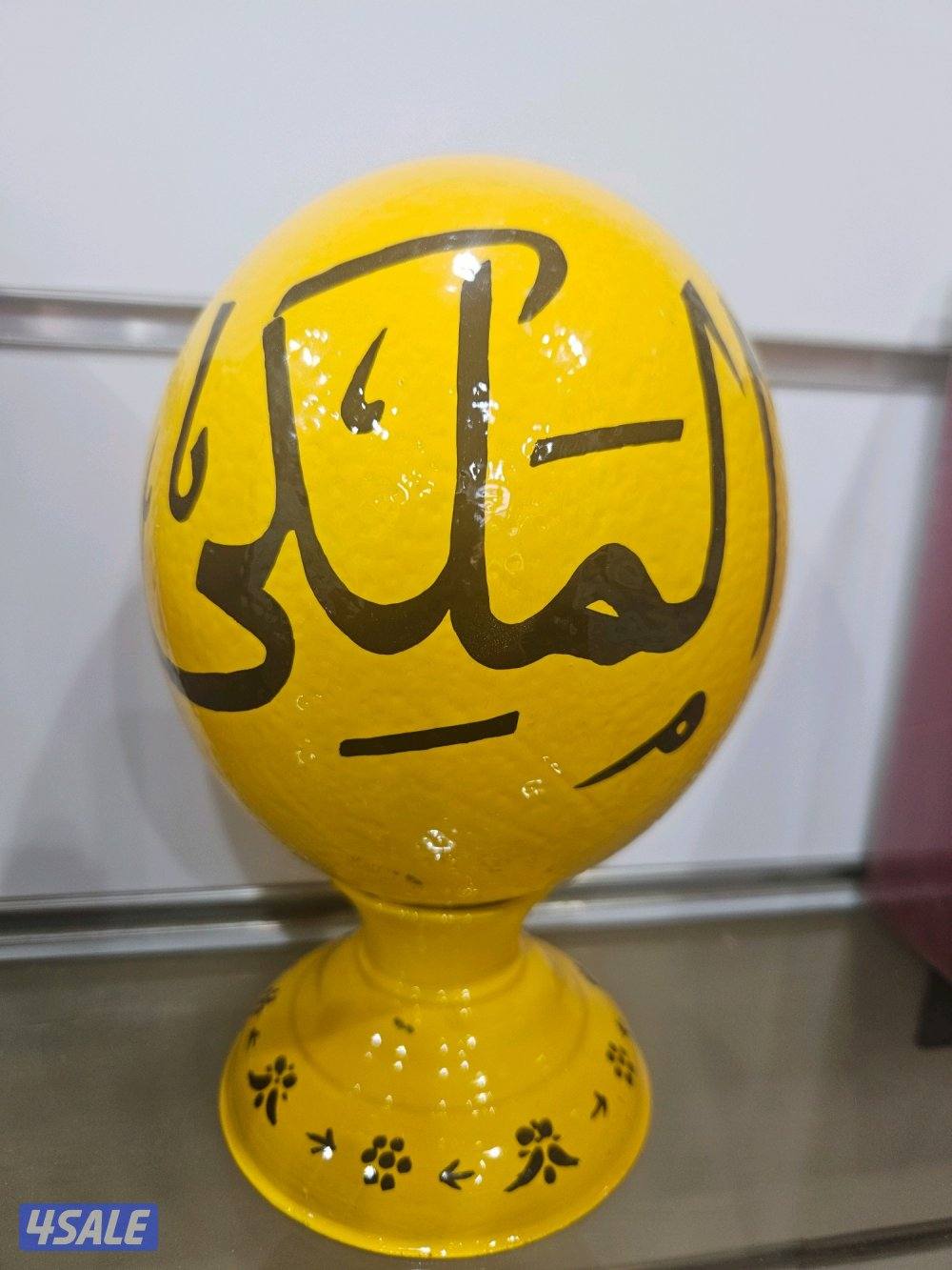 بیض نعام مرسوم و منقوش4