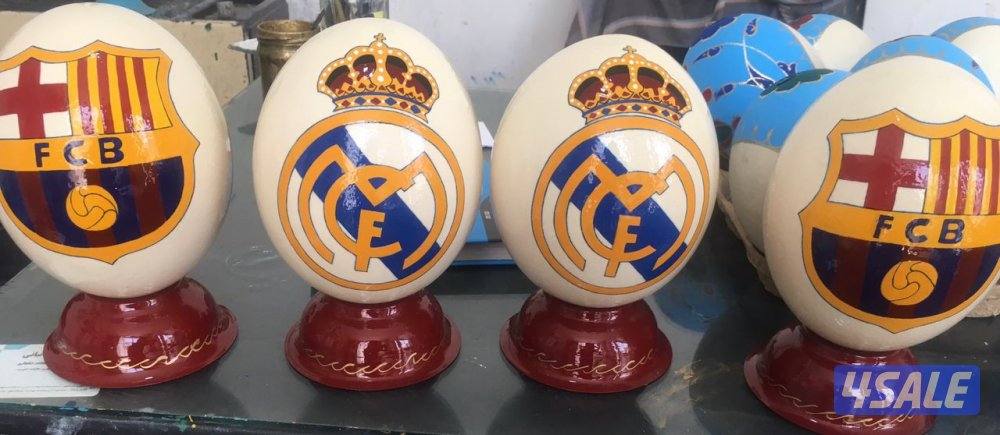 بیض نعام مرسوم و منقوش5