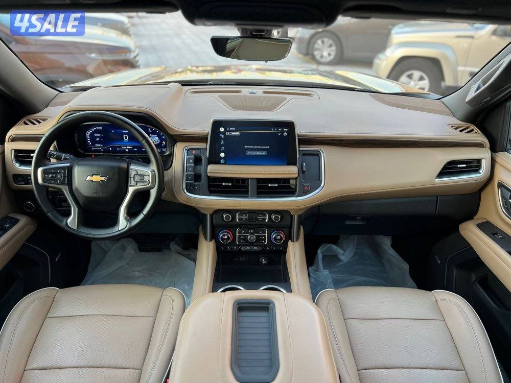تاهو 2022 بريميوم ماشي 100 بحالة الوكاله صبغ الوكاله كامل المواصفات9