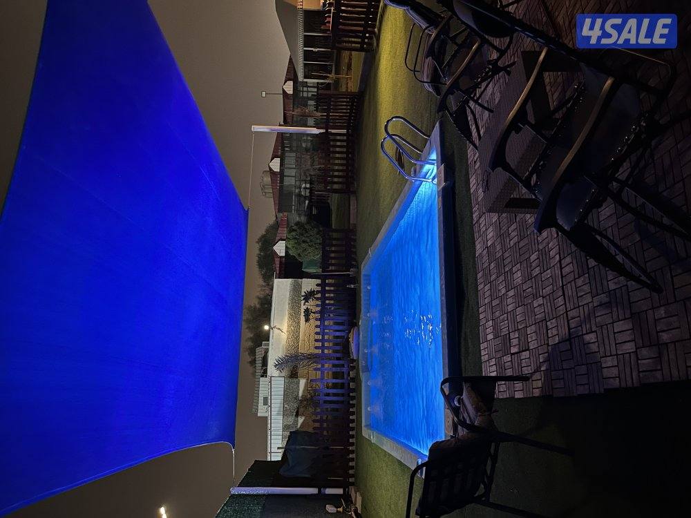 استراحة الكوخ الخشبي  للايجار اليومي الهجن كبد7