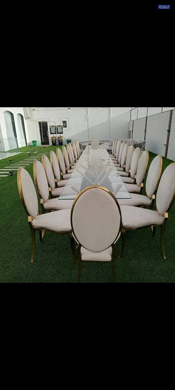 تأجير كراسي وطاولات وزينه منازل وجميع مستلزمات الافراح8