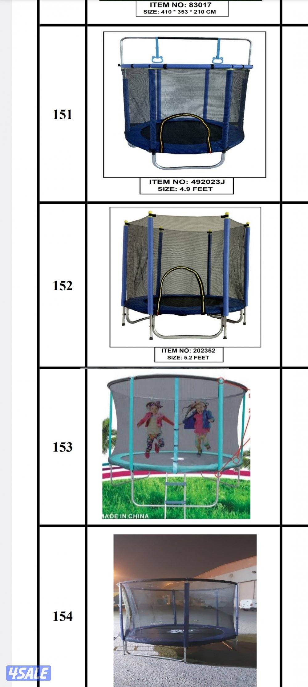حياكم الله جميع انواع العاب الاطفال والكبار وشغل حدائق3