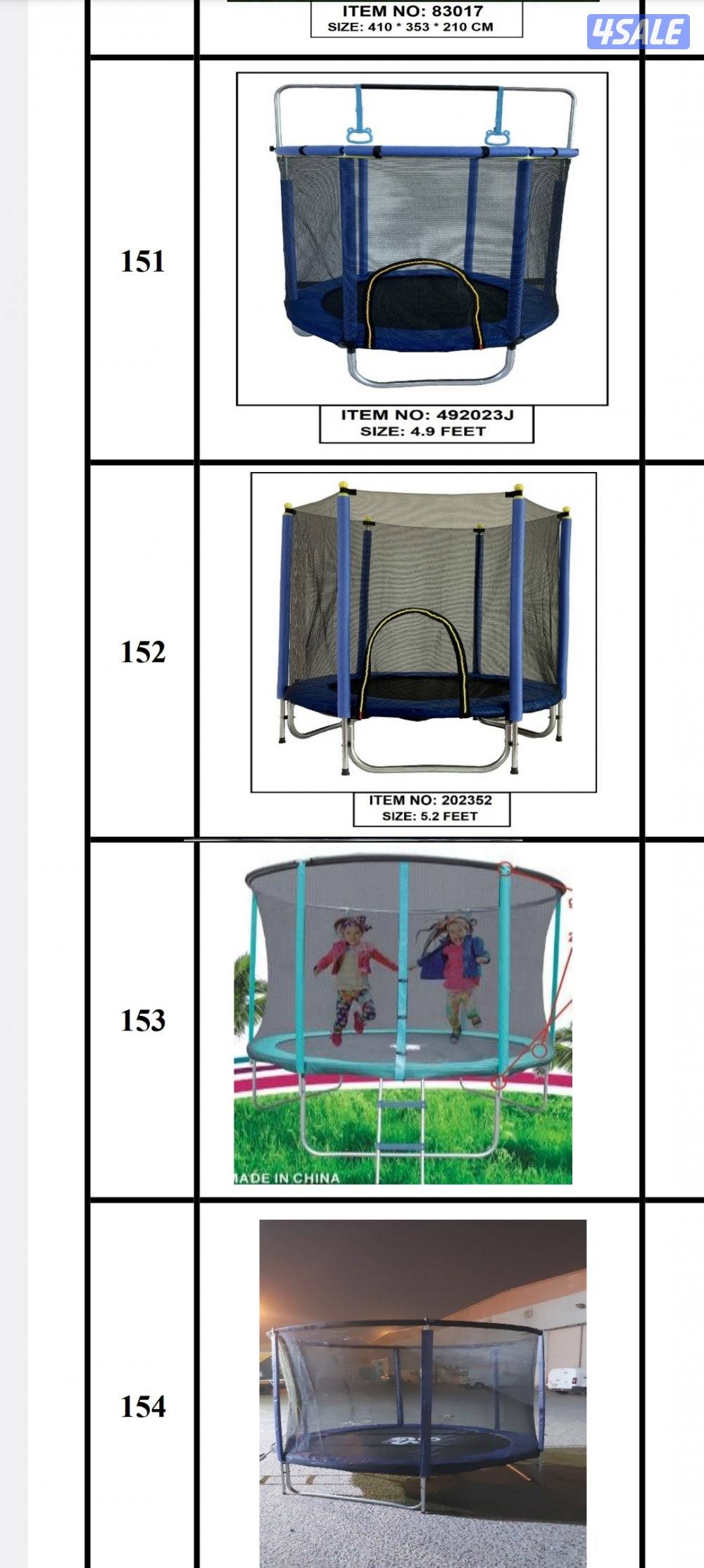 حياكم الله جميع انواع العاب الاطفال والكبار وشغل حدائق14