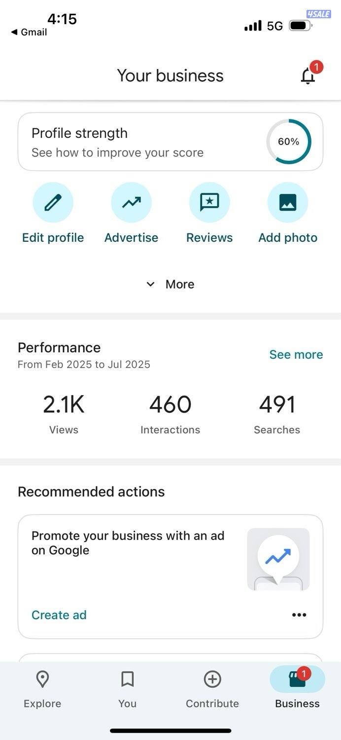 Printing site & social account for sale موقع وحساب للطباعة للبيع3