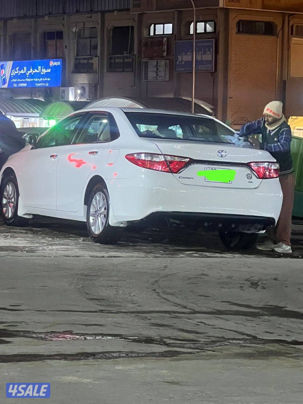 كامري ابيض 20172