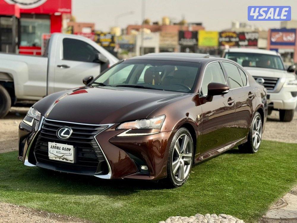 للبيع - لكزس GS200 - موديل 2017 - عداد 100 - وارد الساير - صبغ الوكاله0