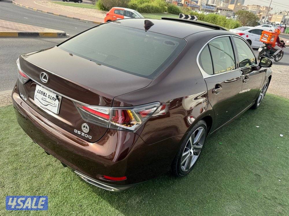 للبيع - لكزس GS200 - موديل 2017 - عداد 100 - وارد الساير - صبغ الوكاله3