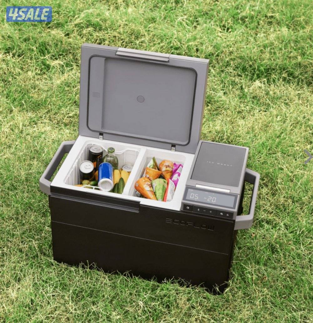 للبيع ثلاجه ايكو فلو غنيه عن التعريف مستعمله استعمال خفيف مع بطاريتها0