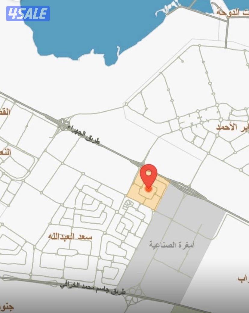 للبيع بسعد العبدالله قطعة مميزة قسيمة تشطيب سوبر ديلوكس0