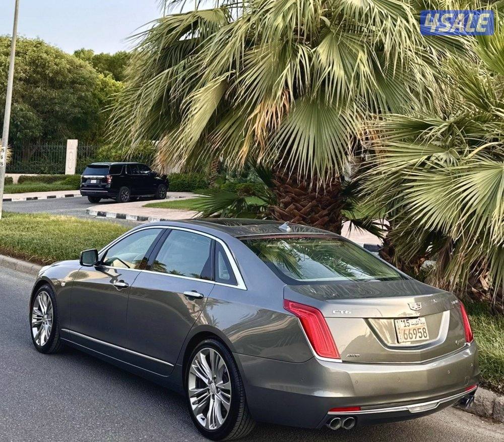 كاديلاك بلاتينيوم CT6 2017 عداد 132 الف كامل المواصفات الدرجه الاولي2