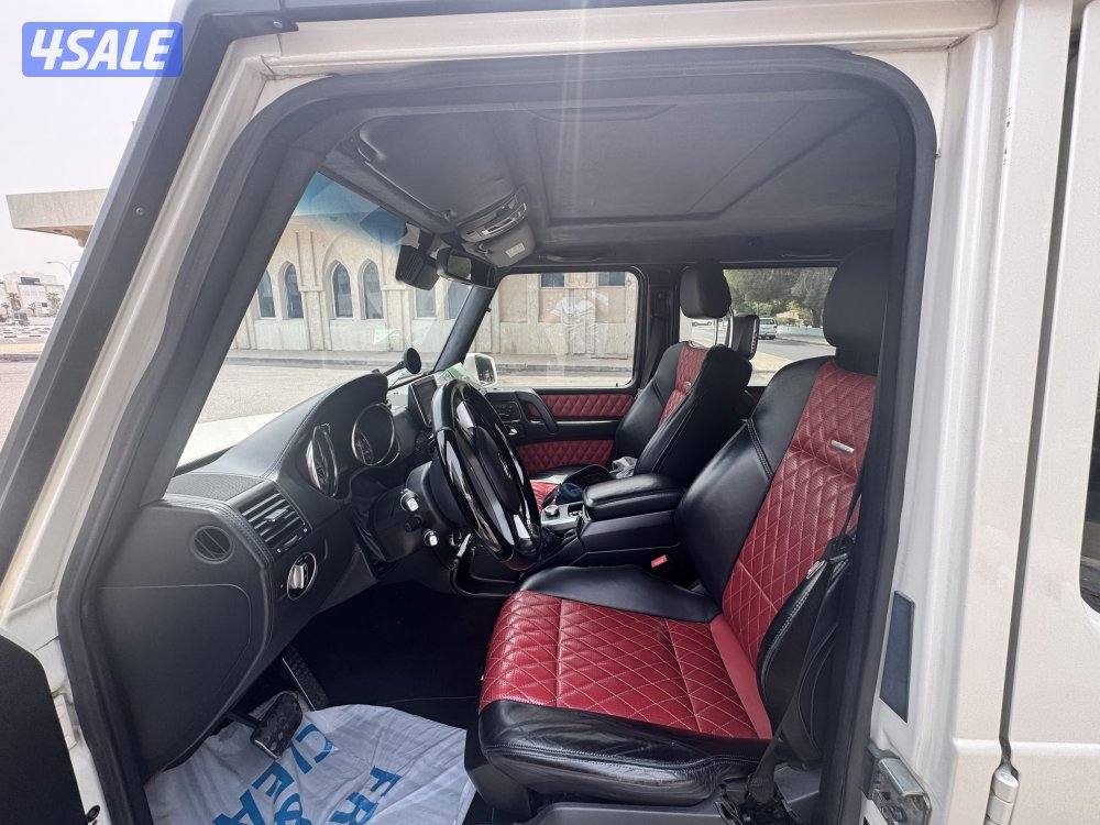 جي كلاس ابيض G63 AMG موديل 20131