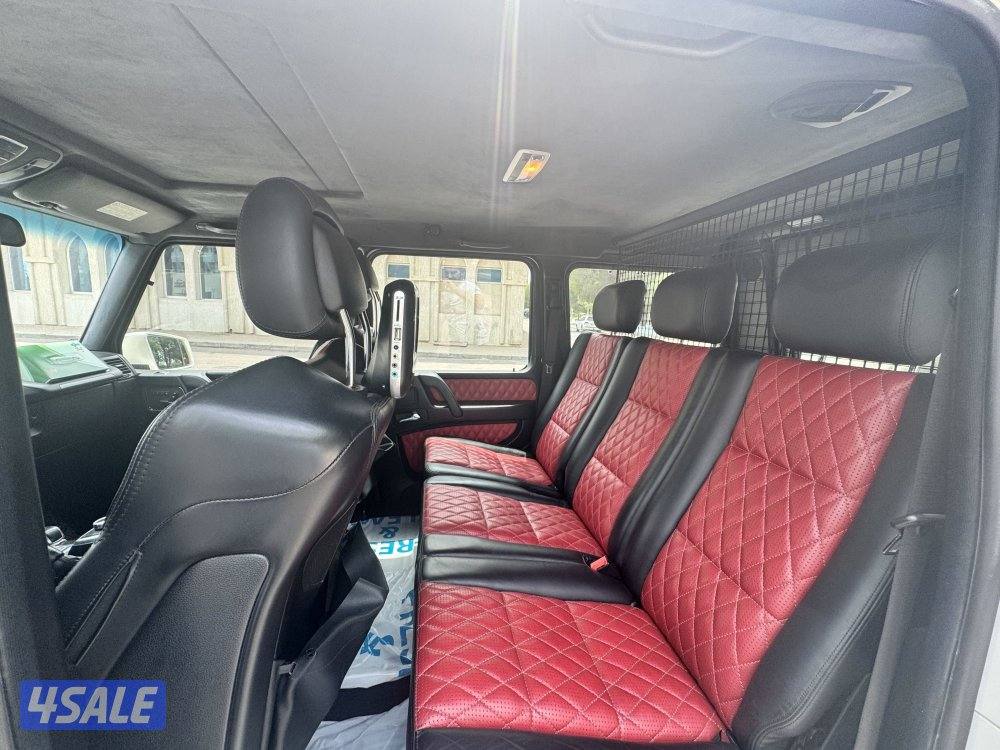 جي كلاس ابيض G63 AMG موديل 20132