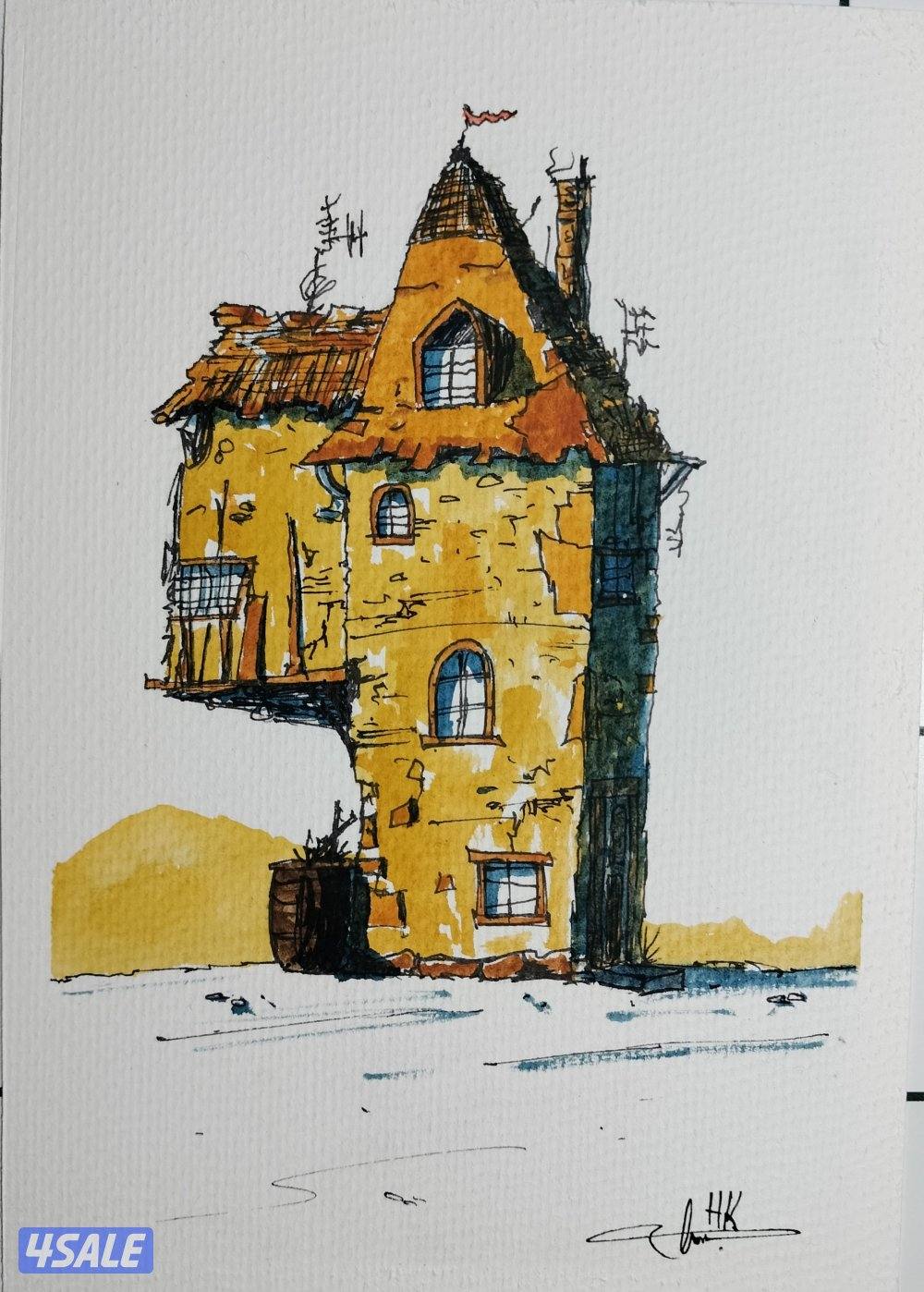 "Strange house" with frame0