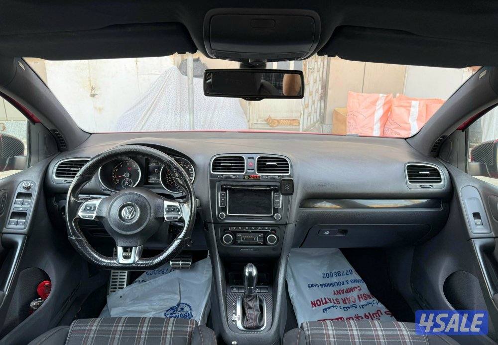 بحالة ممتازة فولكس واجن قولف GTI موديل 2012 محركات نظيفة مكيف بارد8