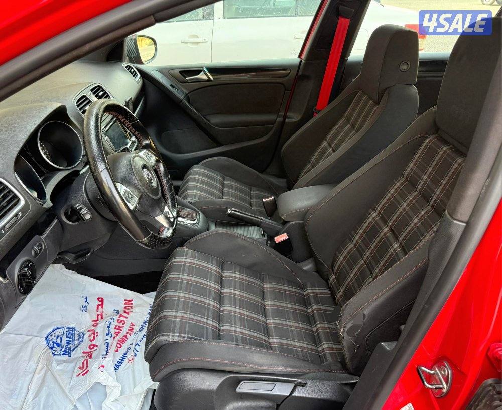 بحالة ممتازة فولكس واجن قولف GTI موديل 2012 محركات نظيفة مكيف بارد9