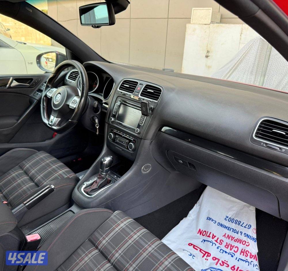 بحالة ممتازة فولكس واجن قولف GTI موديل 2012 محركات نظيفة مكيف بارد11