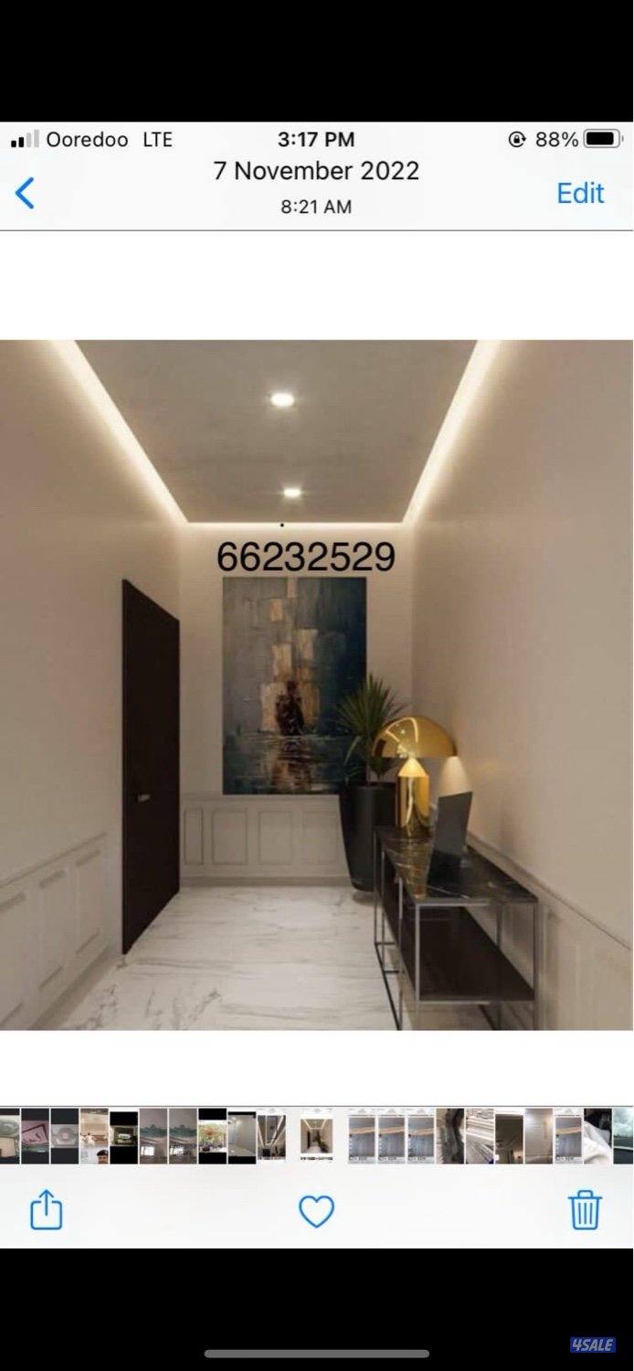 ديكور جبس وجبسم بورد بارتيشن بديل رخام وبديل خسيف معلم باكستاني2