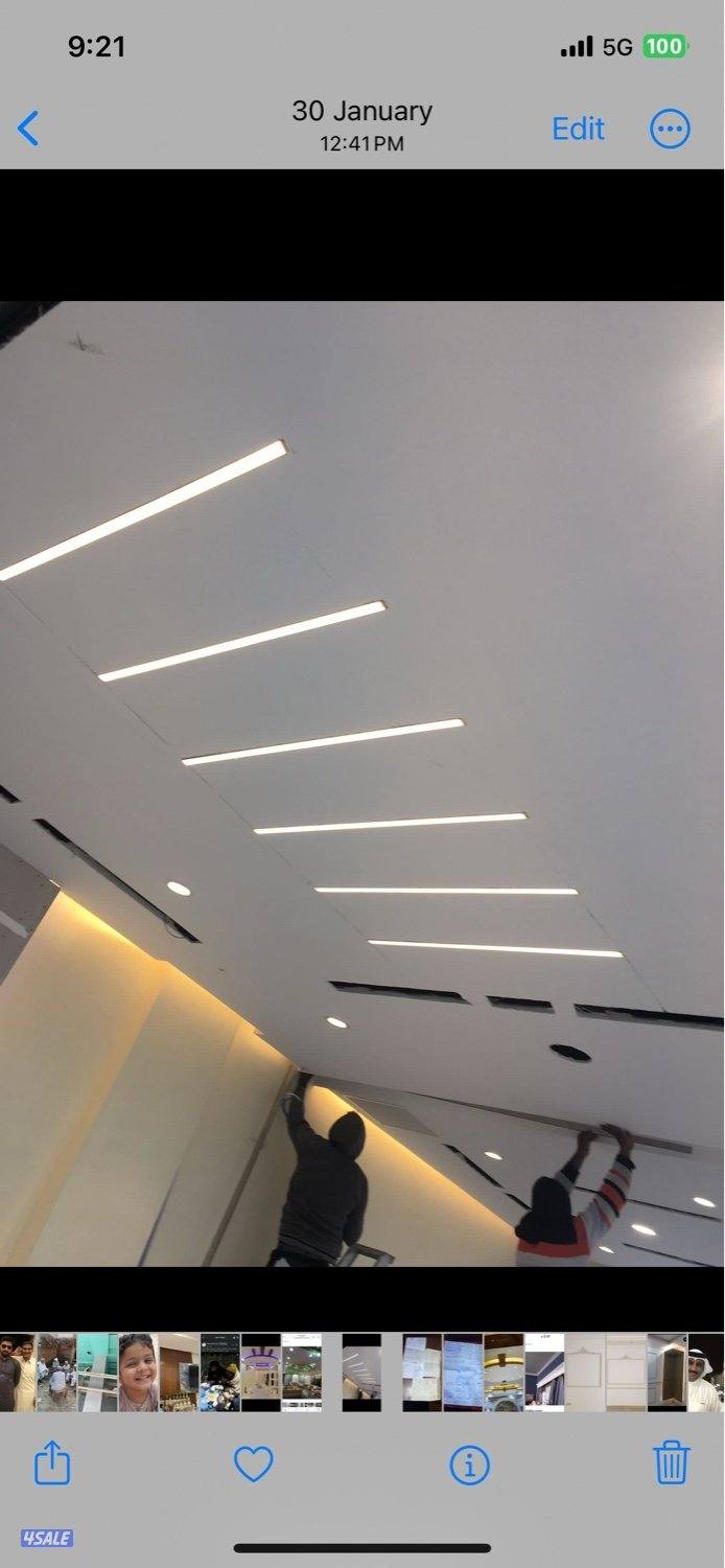 ديكور جبس وجبسم بورد بارتيشن بديل رخام وبديل خسيف معلم باكستاني3