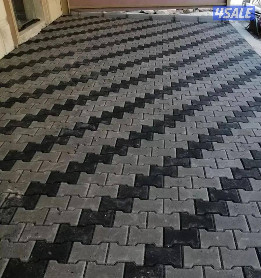 معلم بلاط متداخل وتنسيق حدائق بأرخص الأسعار0