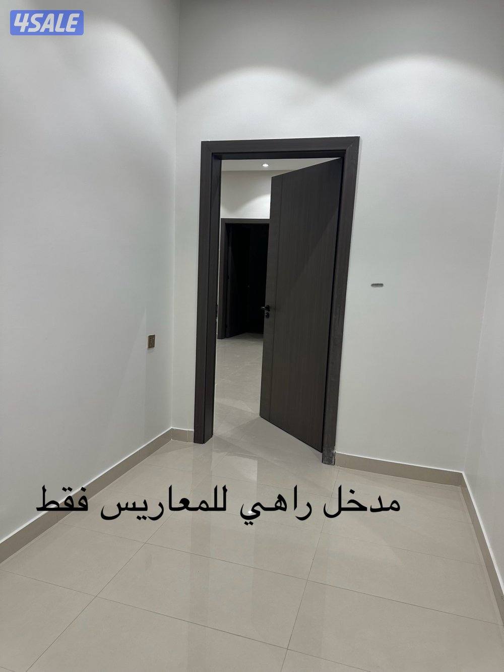 شقة ٣غرف ٢ماستر وحمام ومطبخ وغرفة تخزين ٢م&٢م مصفطين !معاريس وتساب فقط6