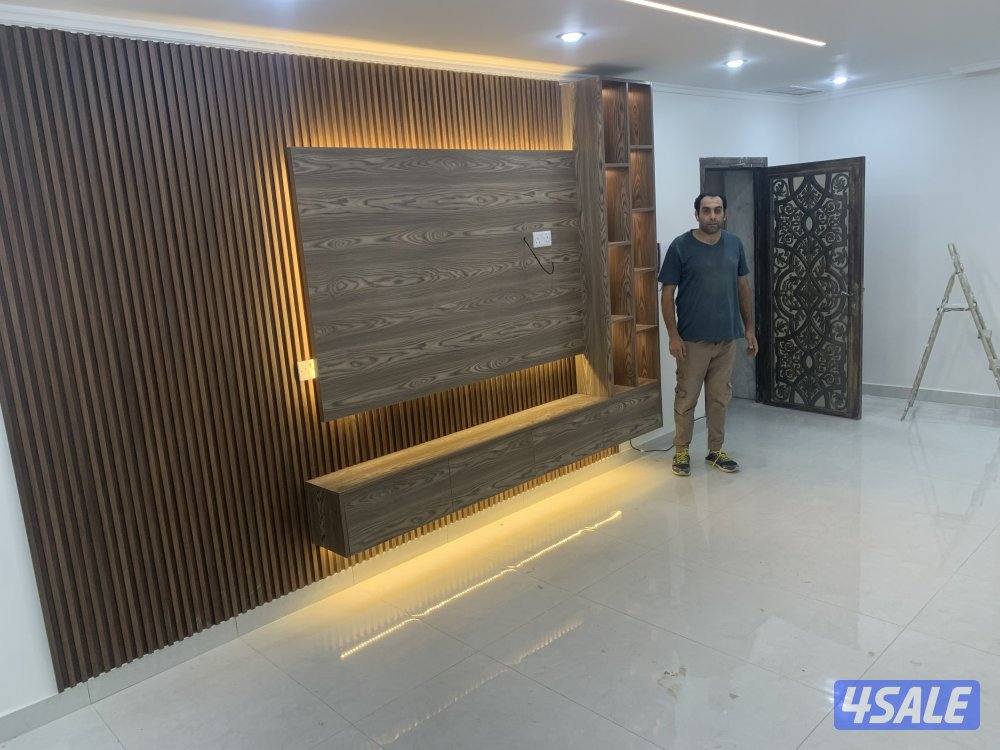 اصباغ وديكورات واخشاب وورق جدران وجبس بورد1