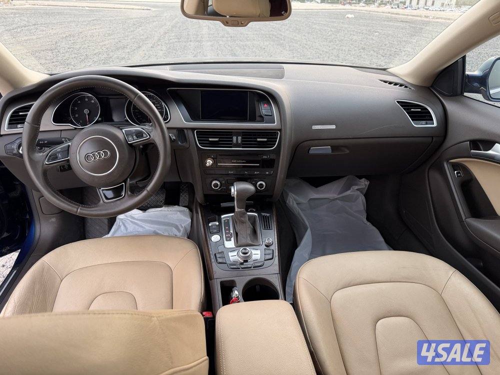 أودي A5 موديل ٢٠١٤ ماشي ٩٨ ألف فقط7