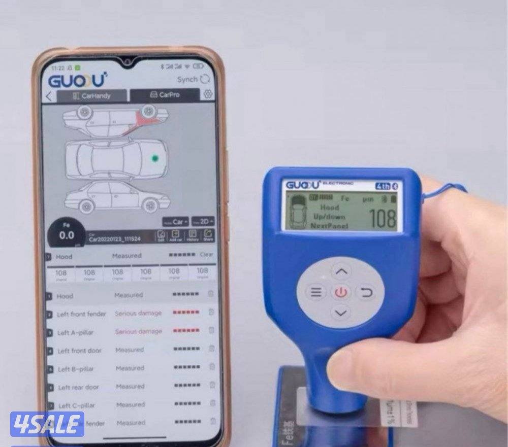 50 الارخص في الكويت جهاز فحص البدي الاصلي يفحص الحديد والالمنيوم0