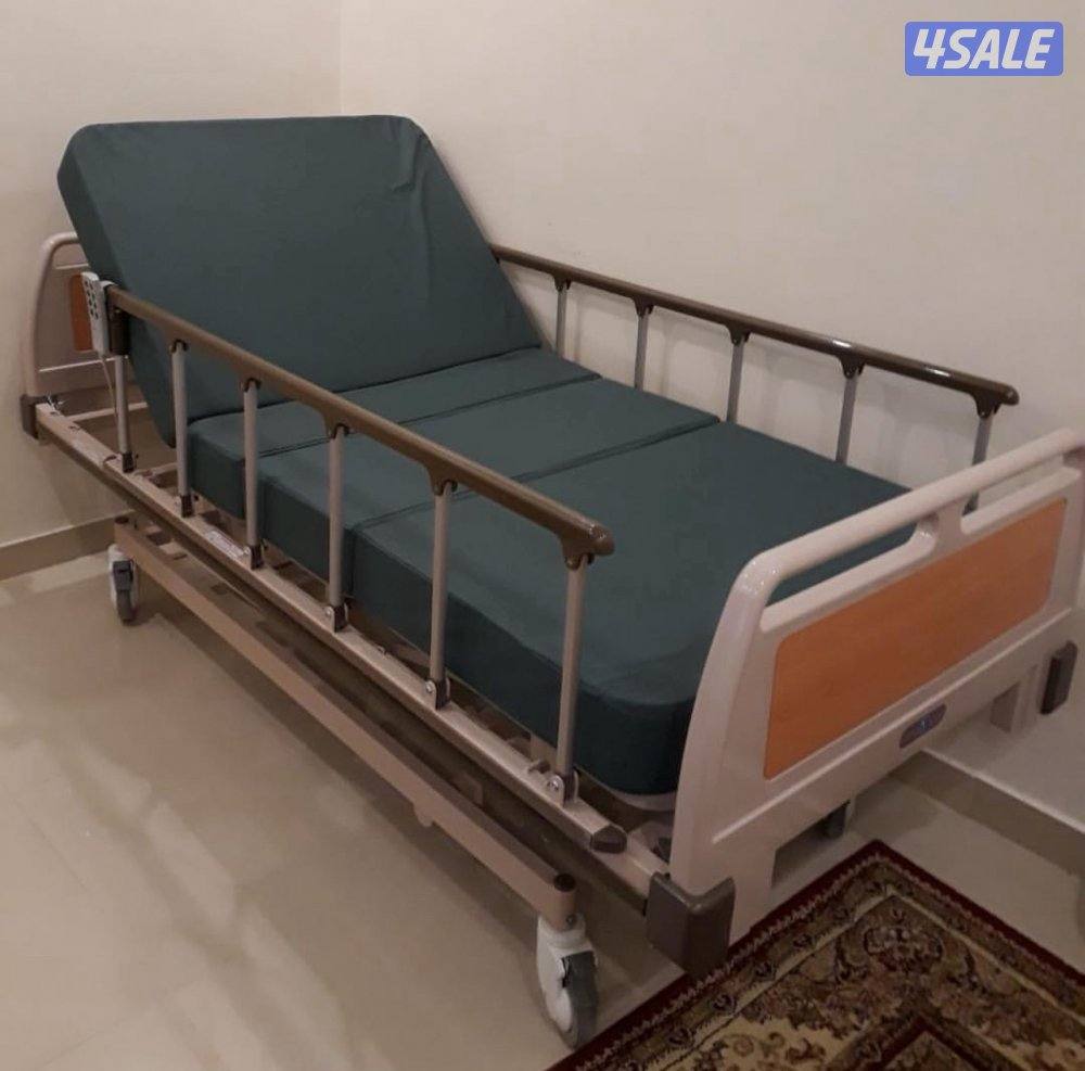 سرير طبي للبيع 120 دينار كهرباء ويدوي5