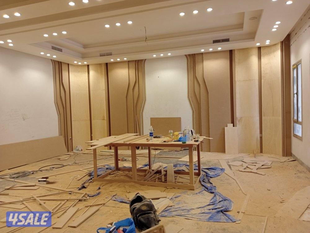 جميع الديكورات والويجارت وتركيب البركيه والجبس امبورد والبنوهات3