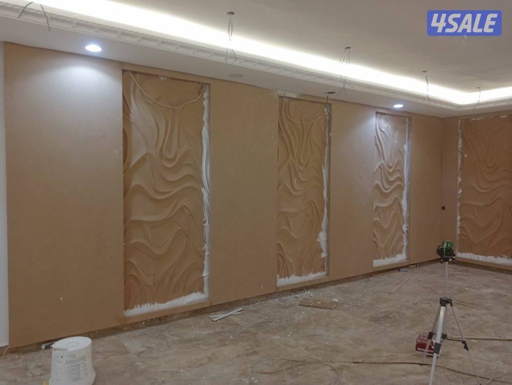 جميع الديكورات والويجارت وتركيب البركيه والجبس امبورد والبنوهات5