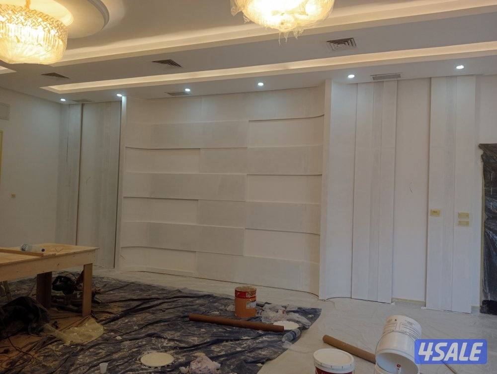 جميع الديكورات والويجارت وتركيب البركيه والجبس امبورد والبنوهات8