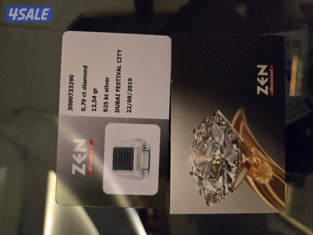 خاتم الماس وفضة0