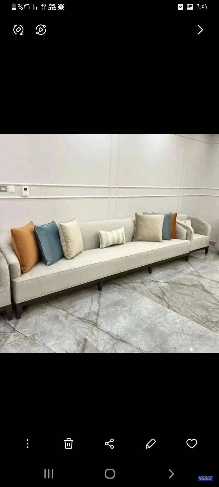 ديوانيات رسميه وديكورات واوجارات ومكتبه تلفزيون وصلات داخليه12