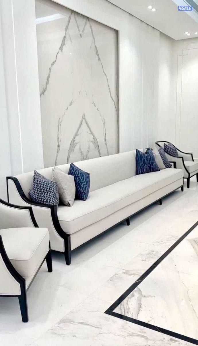 ديوانيات رسميه وديكورات واوجارات ومكتبه تلفزيون وصلات داخليه13