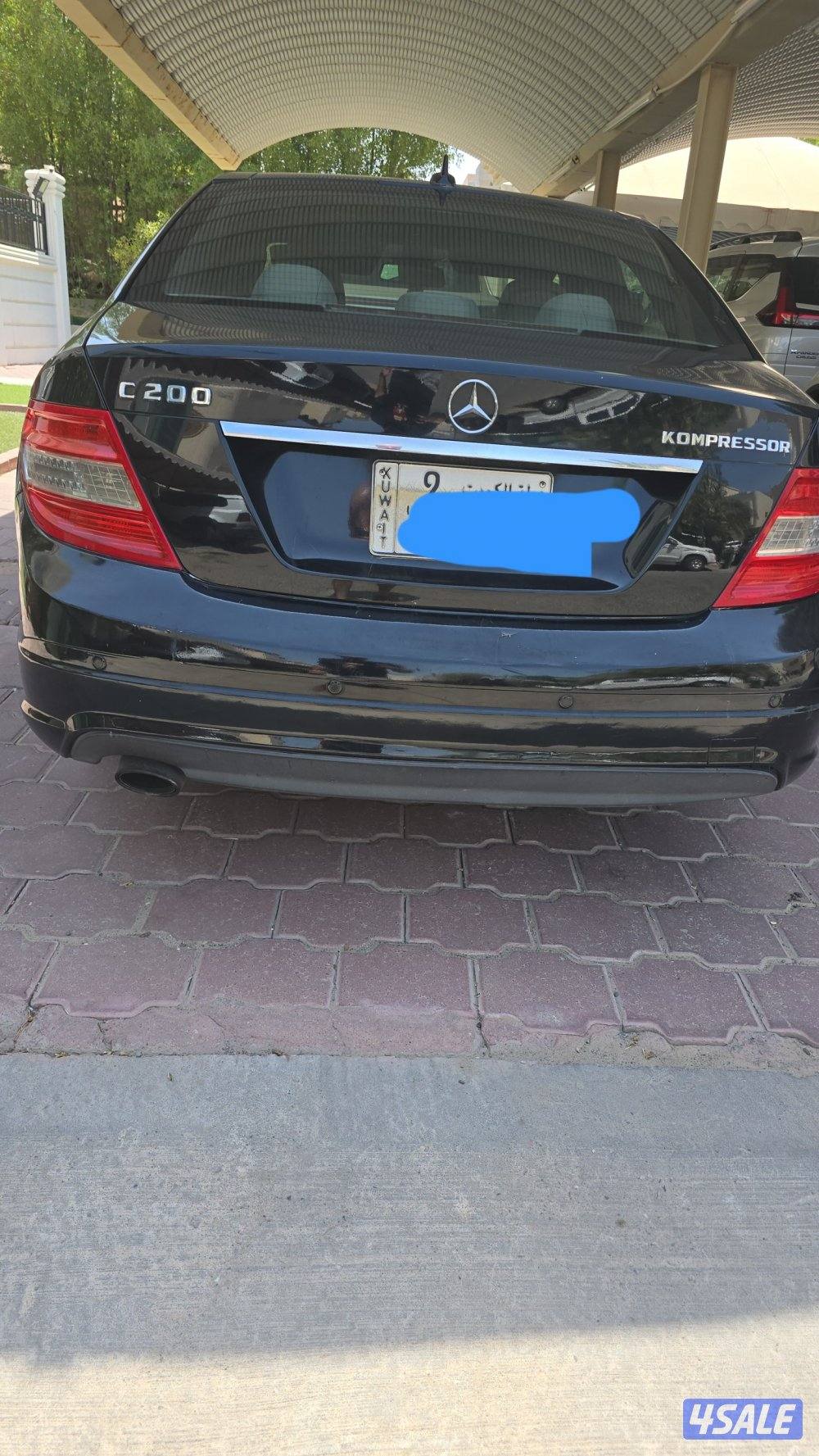 للبيع مرسيدس C 200 موديل 2008 بحالة جيدة وارد البشر1