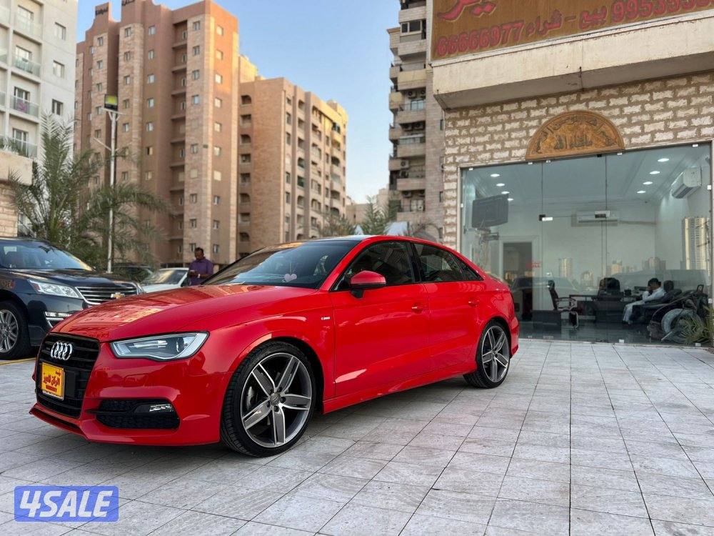 اودي 2015/A3 ماشي 130 الف بحالة الوكاله صبغ كامل المواصفات شرط الفحص1