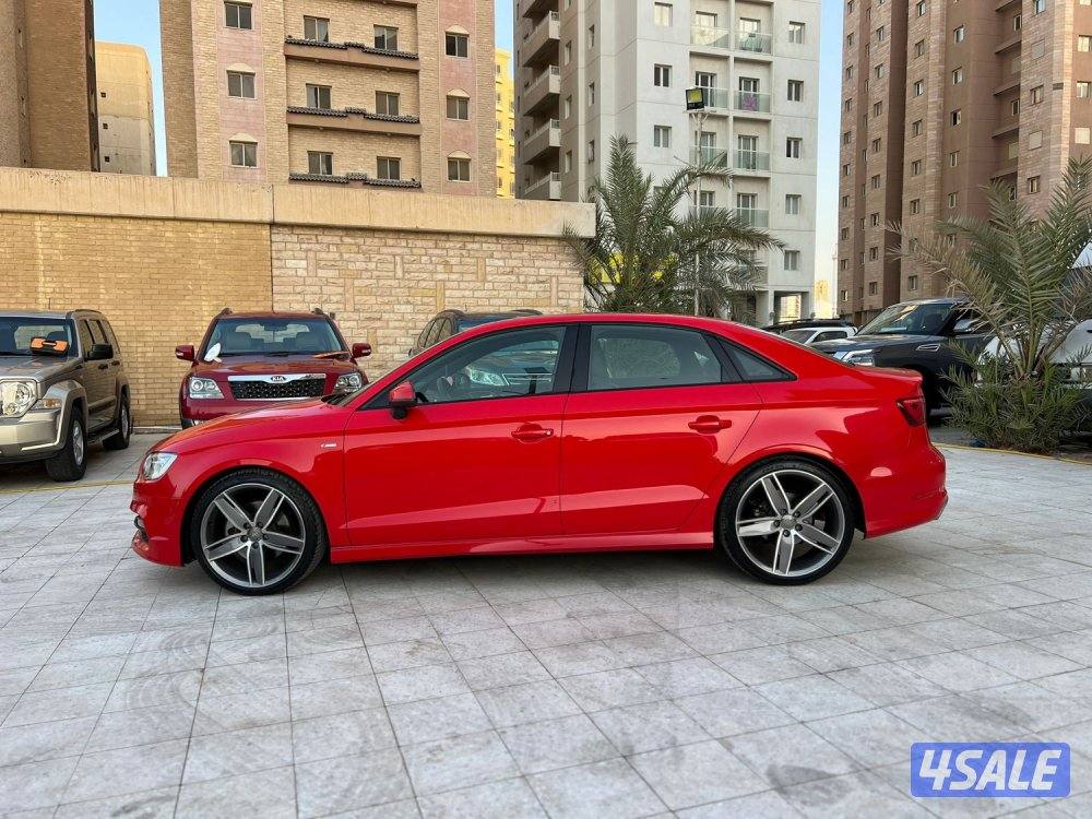 اودي 2015/A3 ماشي 130 الف بحالة الوكاله صبغ كامل المواصفات شرط الفحص3