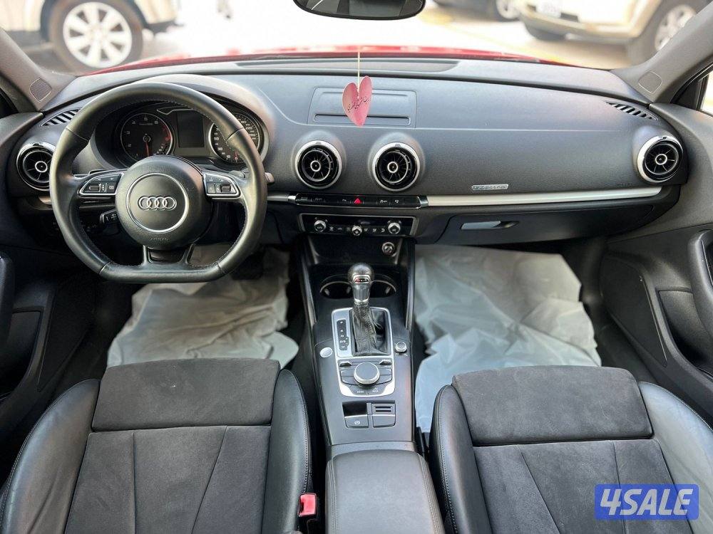 اودي 2015/A3 ماشي 130 الف بحالة الوكاله صبغ كامل المواصفات شرط الفحص9