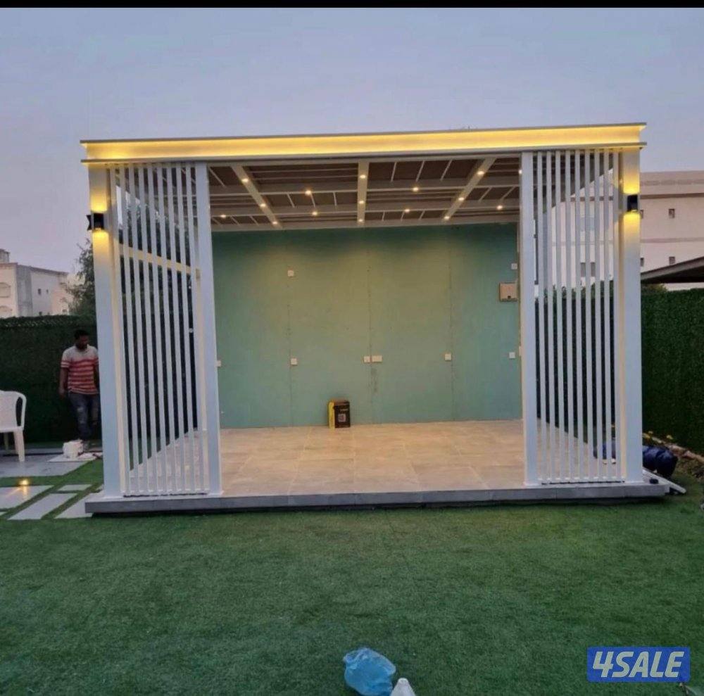 مضلات/ديوانيات /شبك تركي /غرف جميع انواع الحداده باداره ابو علي2
