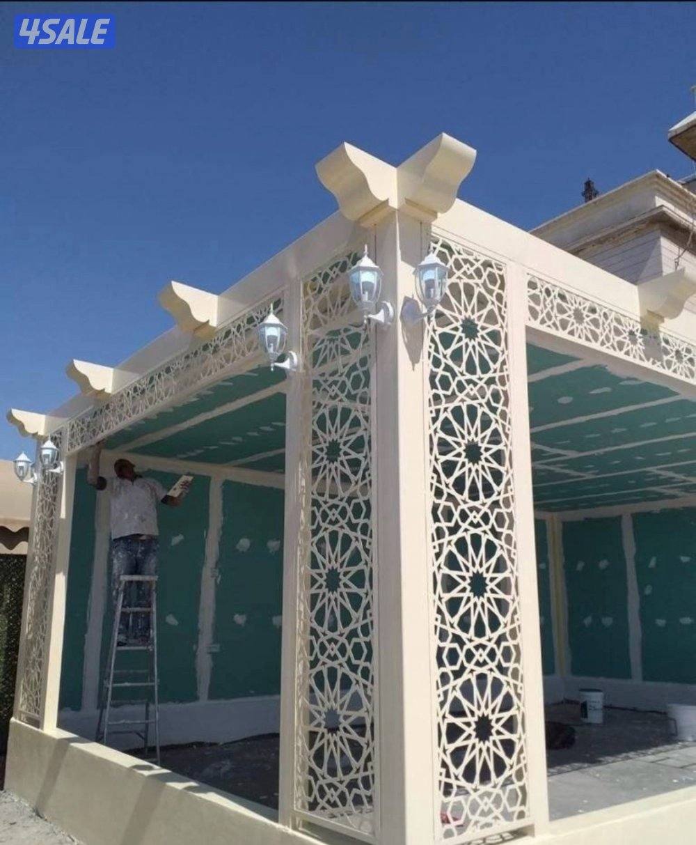 مضلات/ديوانيات /شبك تركي /غرف جميع انواع الحداده باداره ابو علي5