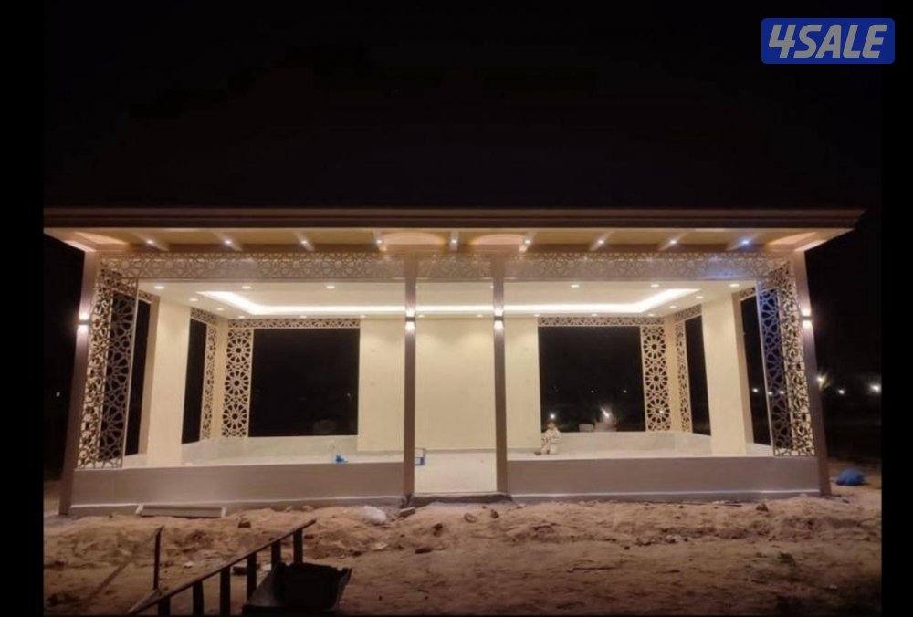 حداده مظلات غرف مخازن أسوار حدائق ادراج  جميع أعمال الحداده والمقاولات1